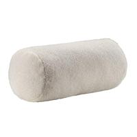 2e Halve Prijs Leen Bakker - Sierkussenrol Abby - Off-white - 45xØ20 Cm - Polyester - Wit