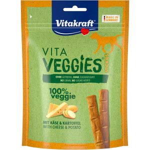 Vitakraft 58730 lekkernij voor honden & katten Hond Snacks Kaas, Zoete aardappel 80 g