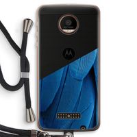 Pauw: Motorola Moto Z Force Transparant Hoesje met koord Pauw: Motorola Moto Z Force Transparant Hoesje met koord