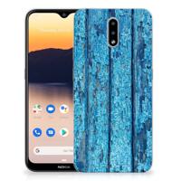 Nokia 2.3 | Bumper Hoesje | Wood Blue