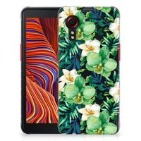 Samsung Galaxy Xcover 5 TPU Case Orchidee Groen