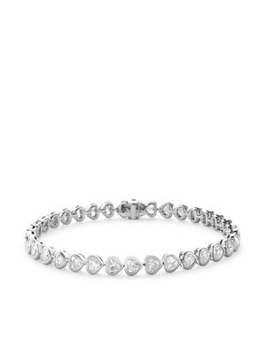 Pragnell bracelet en or blanc 18ct serti de diamants - Argent
