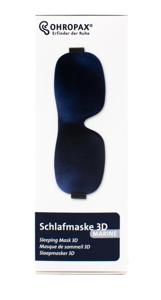 Ohropax Slaapmasker blauw geweven