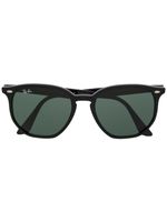 Ray-Ban lunettes de soleil à monture hexagonale - Noir