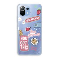 Positivity: Xiaomi Mi 11 Lite Transparant Hoesje