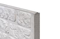 Berton Romeins motiefplaat wit/grijs 184 cm Tuindeco - Tuindeco
