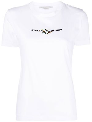 Stella McCartney t-shirt 2001 à logo imprimé - Blanc