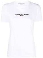 Stella McCartney t-shirt 2001 à logo imprimé - Blanc