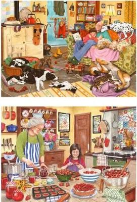 Heart of the Home Puzzel 2x500 XL Stukjes Heart of the Home Puzzel 2x500 XL Stukjes