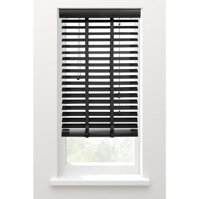 Leen Bakker - Fenstr Jaloezie 50 Mm - 80x220 Cm - Hout - Zwart
