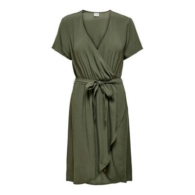 JDY wikkeljurk JDYLEA met ceintuur groen JDY wikkeljurk JDYLEA met ceintuur groen