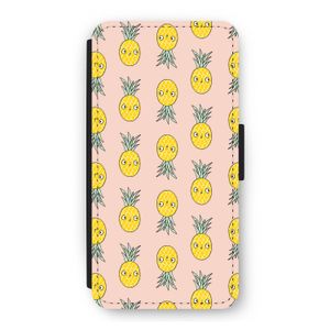 Ananas: iPhone 12 Pro Flip Hoesje