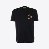 T-shirt Zwart Print Rug - thumbnail