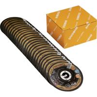 Rhodius 211300 Doorslijpschijfset 115 mm 25 stuk(s) RVS, Staal