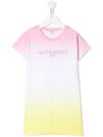 Givenchy Kids robe à logo imprimé - Rose