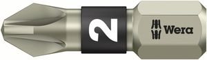 Wera 3855/1 TS Bits Pozidriv, RVS, PZ 1 x 25 mm - 1 stuk(s) - 05071020001