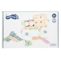 Small Foot - houten bouwconstructieset nordic, 67dlg.