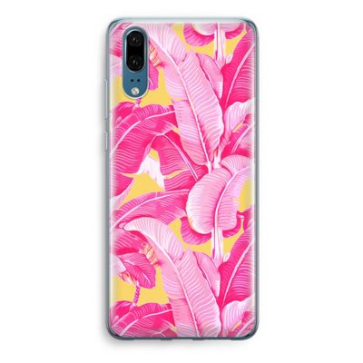 Pink Banana: Huawei P20 Transparant Hoesje