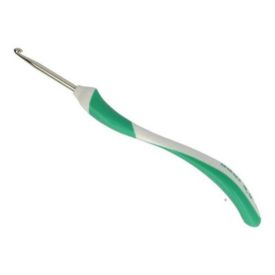 Addi Swing ergonomische haaknaald MAXI 17cm 4,0mm Addi Swing ergonomische haaknaald MAXI 17cm 4,0mm