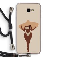 Let's get salty: Samsung Galaxy J4 Plus Transparant Hoesje met koord