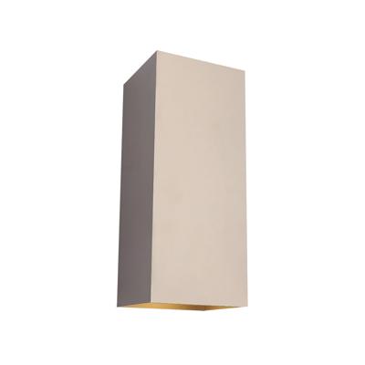 Artdelight Wandlamp Dante XL 2 lichts 24 x 10 cm champagne