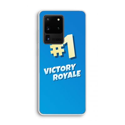 Victory Royale: Samsung Galaxy S20 Ultra Transparant Hoesje