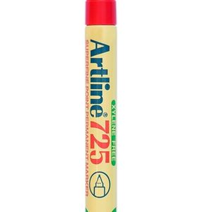 Artline 725 permanente marker Kegelvormig punt Rood