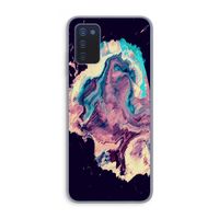 Cosmic Silence: Samsung Galaxy A03s Transparant Hoesje