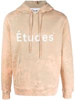 Études Studio hoodie en coton biologique à logo imprimé - Tons neutres