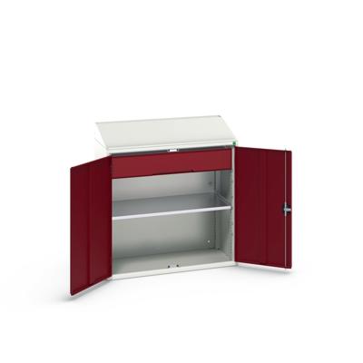 Bott Verso Systeemkast | 1050x550x1130mm | 1 Legbord | 1 Lade | RAL 3004 - 16926590.24