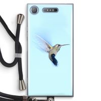 Kolibri: Sony Xperia XZ1 Transparant Hoesje met koord
