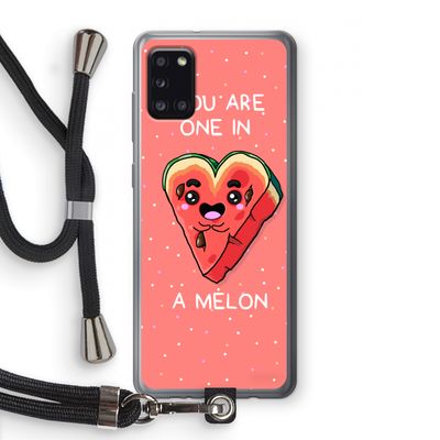 One In A Melon: Samsung Galaxy A31 Transparant Hoesje met koord