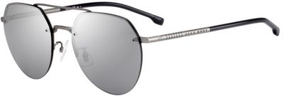 Hugo Boss zonnebril heren piloot cat. 2 zilver/grijs (1142 F/S) Hugo Boss zonnebril heren piloot cat. 2 zilver/grijs (1142 F/S)