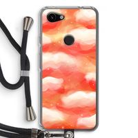 Lichte Wolken: Pixel 3a Transparant Hoesje met koord