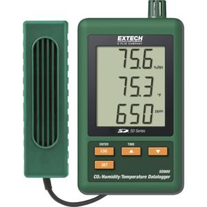 Extech SD800 SD800 Multidatalogger Te meten grootheid Temperatuur, Koolstofdioxide, Luchtvochtigheid 0 tot 50 °C 10 tot 90 % Hrel