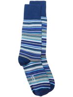 Paul Smith chaussettes à rayures - Bleu - thumbnail