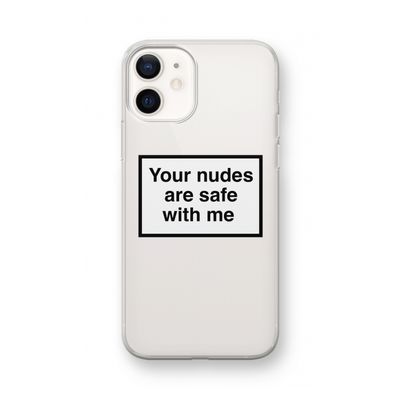 Safe with me: iPhone 12 mini Transparant Hoesje