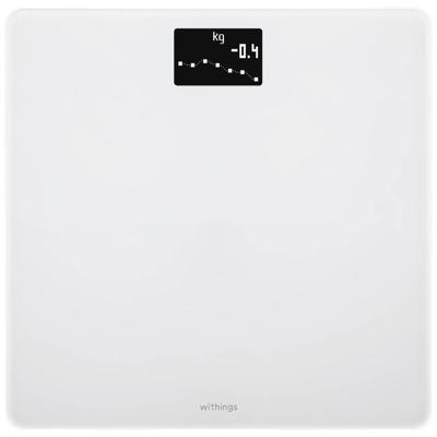 Withings Body Analyse-personenweegschaal Digitaal Weegbereik (max.): 180 kg Wit Met Bluetooth, Weerinformatie