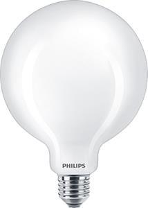 Philips LED Globe G120 E27 10,5-100W 2700K filament mat - LED3828