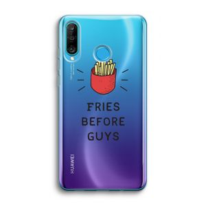 Fries before guys: Huawei P30 Lite Transparant Hoesje