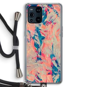 Alone: Oppo Find X3 Pro Transparant Hoesje met koord