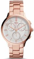 Horlogeband Fossil CH3018 Roestvrij staal (RVS) Rosé 16mm