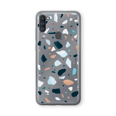 Terrazzo N°13: Samsung Galaxy A11 Transparant Hoesje