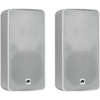 Omnitronic ODP-206T 6 inch 11 Volt installatiespeaker set, wit