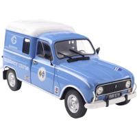 Solido Auto Renault 4LF4 GEDINI SERVICE BLAUW Kant-en-klaar model Personenauto (model)