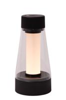 Lucide LORALI - Oplaadbare Tafellamp Binnen/Buiten - Accu/Batterij - Ø 7,7 cm - LED Dimb. - 1x1,2W 2600K/3000K - IP44 - Zwart Lucide LORALI - Oplaadbare Tafellamp Binnen/Buiten - Accu/Batterij - Ø 7,7 cm - LED Dimb. - 1x1,2W 2600K/3000K - IP44 - Zwart