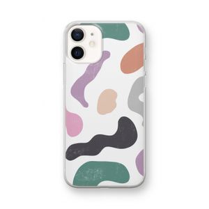 Memphis Shapes: iPhone 12 mini Transparant Hoesje