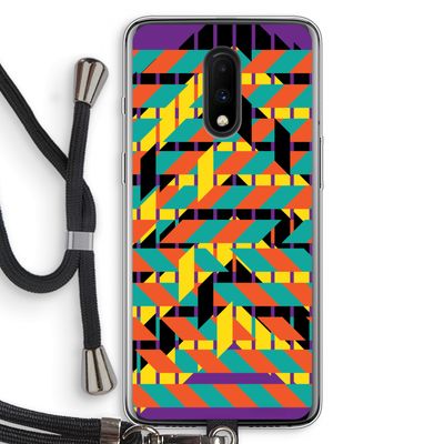 Skew Bee 2: OnePlus 7 Transparant Hoesje met koord