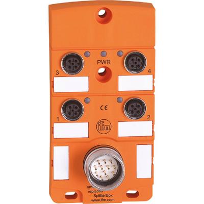 ifm Electronic EBC002 Sensor/actuator verdeler en adapter Aantal polen (sensoren): 12, 5 1 stuk(s)