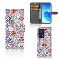 OPPO Reno 6 Pro Plus 5G | Bookcase | Tiles Color